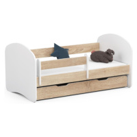 Dětská postel SMILE 160x80 cm - dub sonoma