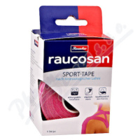 Tejp.páska Raucosan KinesioTape 5cmx5m růž.