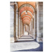 Fotografie View of colonnade, Madrid, Spain, 26.7x40 cm