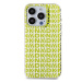 DKNY PC/TPU Repeat Pattern Zadní Kryt pro iPhone 15 Pro Yellow