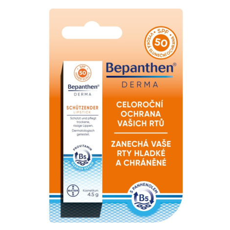 Bepanthen Derma balzám na rty SPF50 4.5g Bayer