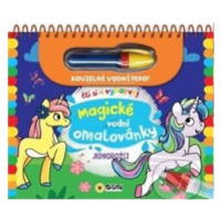 Magické vodní omalovánky- jednorožci