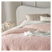 Přehoz na postel FEELING 220x240 cm pudrová růžová Mybesthome
