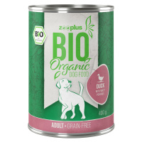 24 x 400 g zooplus Bio výhodné balení - bio kachní s bio batáty (bez obilovin)