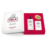 Cella Milano olej na vousy 50 ml + šampon a kondicionér 200 ml + kartáč na vousy sada na vousy