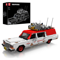 Mould King Technic Ghostbusters Ecto-1 Model Stavebnice Hračky