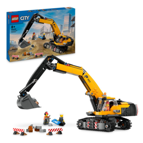 LEGO City 60420 Žlutý bagr - 5122-60420