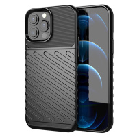 Thunder Case flexibilní pancéřovaný kryt pro iPhone 13 Pro Max černý