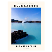 Fotografie Blue Lagoon (Reykjavik, Iceland), 30 × 40 cm