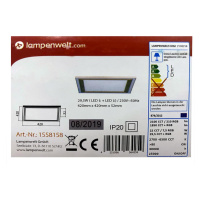 Lampenwelt Lampenwelt - LED RGBW Stmívatelné stropní svítidlo LYNN LED/29,5W/230V + DO