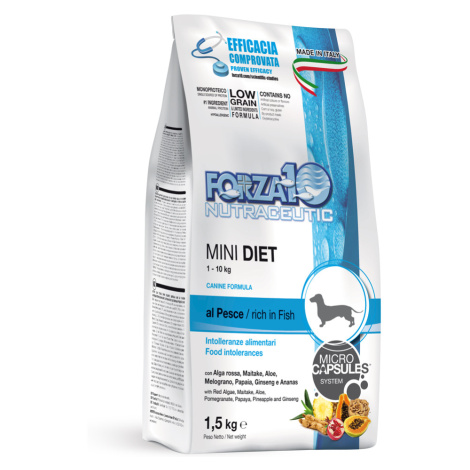 Forza 10 Mini Diet s rybou - Výhodné balení 2 x 1,5 kg Forza10 Maintenance Dog