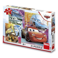 Puzzle Cars - Kamarádi 3x55 dílků