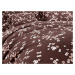 Bavlněné povlečení SPRING FLOWER hnědé Rozměr povlečení: 70 x 90 cm | 140 x 200 cm