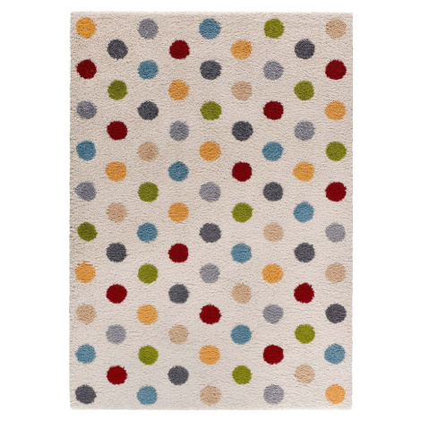 Krémový koberec 57x110 cm Norge Dots – Universal