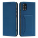 Magnet Card Case elegantní knížkové pouzdro s venkovní kapsou na Samsung Galaxy A53 5G Blue