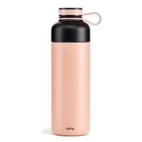 Lékué Insulated Bottle To Go 500 ml | lososová