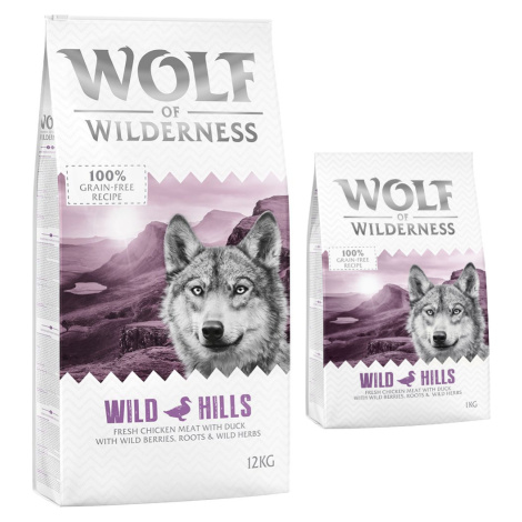 Wolf of Wilderness, 14 kg - 12 + 2 kg zdarma! - Wild Hills - kachna