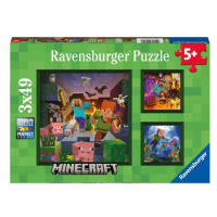 Ravensburger Minecraft Biomes 3x49 dílků