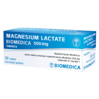 Biomedica Magnesium lactate 500 mg 50 tablet