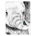 Obraz do dětského pokoje - Dekorace se slonem
