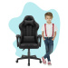 Dětská hrací židle HC - 1004 černá