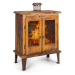 Blumfeldt Flame Locker, ohniště, vintage zahradní krb, 58 x 30 cm, ocel, rezavý vzhled