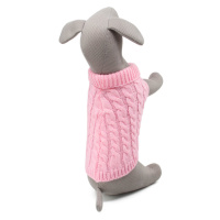 Vsepropejska Aram svetr pro psa Barva: Růžová, Délka zad (cm): 20, Obvod hrudníku: 23 - 30 cm