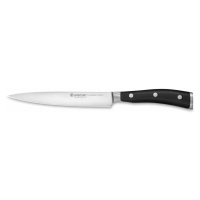 Wüsthof Wüsthof - Kuchyňský nůž na šunku CLASSIC IKON 16 cm černá