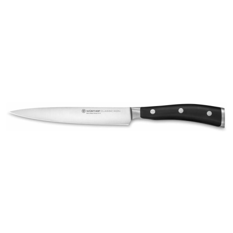 Wüsthof Wüsthof - Kuchyňský nůž na šunku CLASSIC IKON 16 cm černá WÜSTHOF