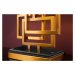 LuxD 25966 Designová stolní lampa Calanthe 56 cm zlatá