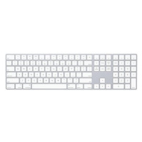 Apple Magic Keyboard s číselnou klávesnicí, stříbrná - US