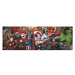 Clementoni - Puzzle 1000 Panorama Marvel Avengers