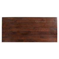 KARE Design Stolová deska Tavola Walnut Schweizer Kante 160x80cm