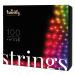 Twinkly Strings Multi-Color chytré žárovky na stromeček 100 ks 8m černý kabel