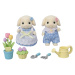 Sylvanian families 5736 květinový set a sourozenci flora králíků