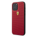 Kryt Ferrari FESPEHCP12LRE iPhone 12 Pro Max 6,7" red hardcase On Track Perforated (FESPEHCP12LR