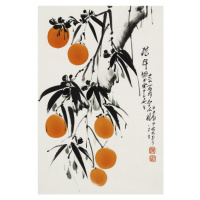 Ilustrace Japanese Oranges, Treechild, 26.7 × 40 cm