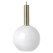 Ferm Living designová závěsná svítidla Collect Opal Shade Sphere Tall