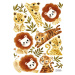 Arch samolepek 30x42 cm Little Jungle Animals – Lilipinso