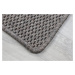 Vopi koberce Kusový koberec Nature hnědý čtverec - 250x250 cm