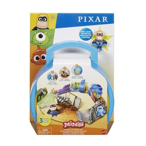 MATTEL Pixar Mini Svět Herní Set Disney