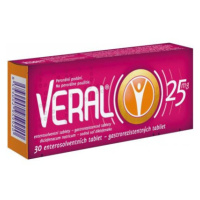 Veral 25mg tbl.ent.30