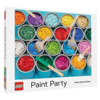 DVĚDĚTI Chronicle Books Puzzle LEGO® Malířská párty 1000 dílků