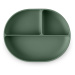 PETITE&MARS Talířek silikonový dělící oválný Take&Match Misty Green 6m+