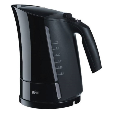 Rychlovarná konvice Braun WK 300 / 1,7 l / 2200 W / plast / ukazatel množství vody / černá Varia