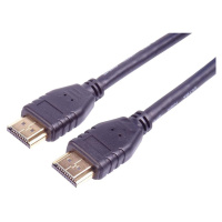 PremiumCord HDMI 2.1 High Speed 8k/60Hz + Ethernet, zlacené konektory, 2m - kphdm21-2