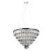 Závěsné/stropní přisazené svítidlo AZzardo Kalabria XL pendant/top AZ2926 G9 12x40W IP20 80cm ch