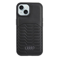 Audi Synthetic Leather MagSafe iPhone 15 Plus 14 Plus 6.7 černá/bl