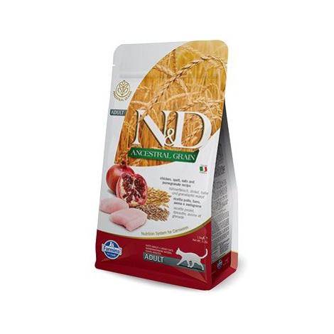 N&D low grain cat adult chicken & pomegranate 5 kg