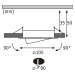 PAULMANN LED vestavné svítidlo White Select Aumus spot kruhové 105mm 90° 5W 230V stmívatelné 270